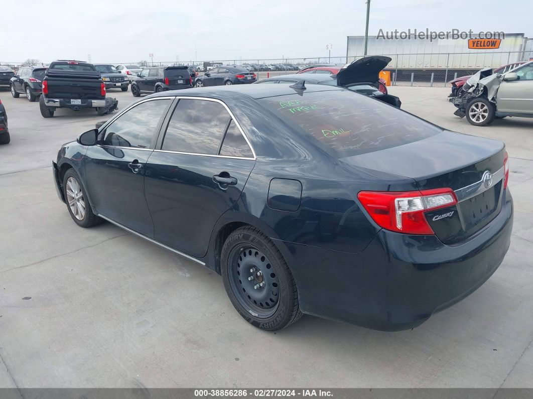 2012 Toyota Camry Xle V6 Black vin: 4T1BK1FK0CU505319