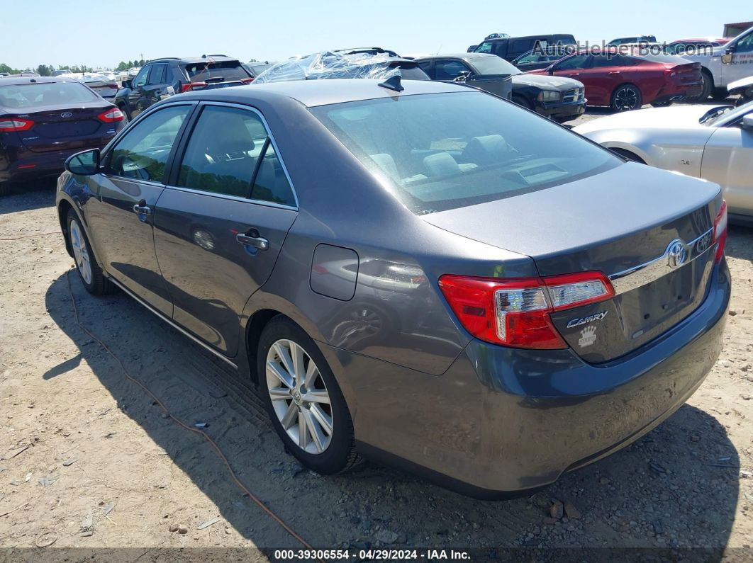 2014 Toyota Camry Xle V6 Gray vin: 4T1BK1FK0EU547167