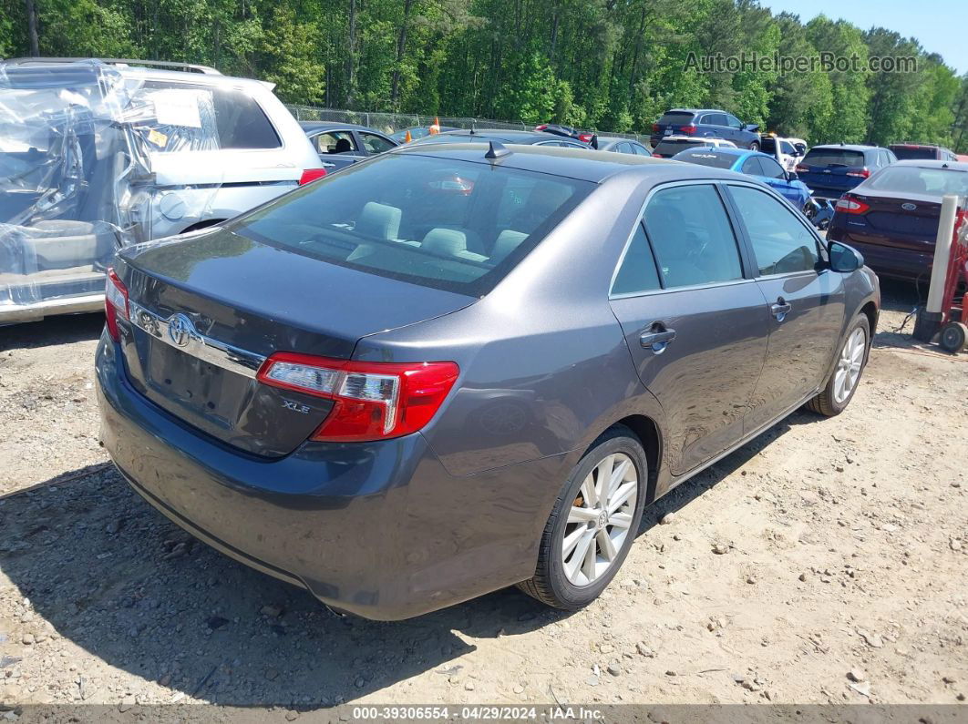 2014 Toyota Camry Xle V6 Gray vin: 4T1BK1FK0EU547167