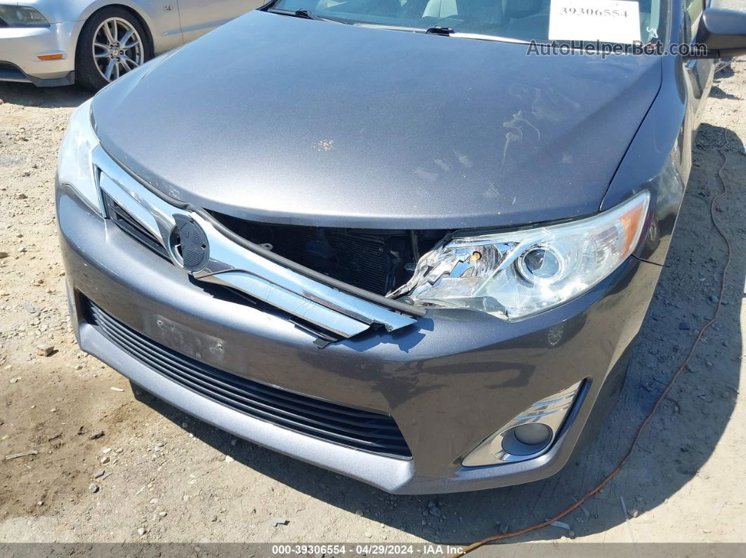 2014 Toyota Camry Xle V6 Gray vin: 4T1BK1FK0EU547167