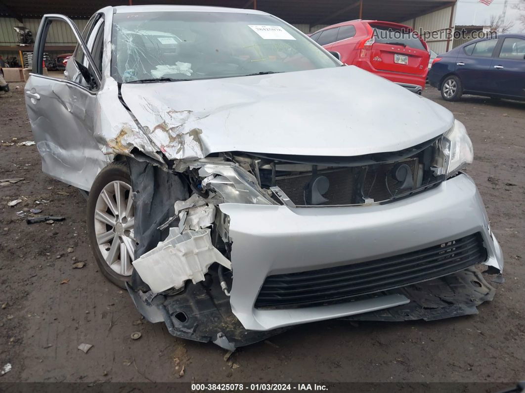 2012 Toyota Camry Xle V6 Silver vin: 4T1BK1FK1CU521089