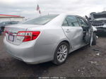 2012 Toyota Camry Xle V6 Silver vin: 4T1BK1FK1CU521089