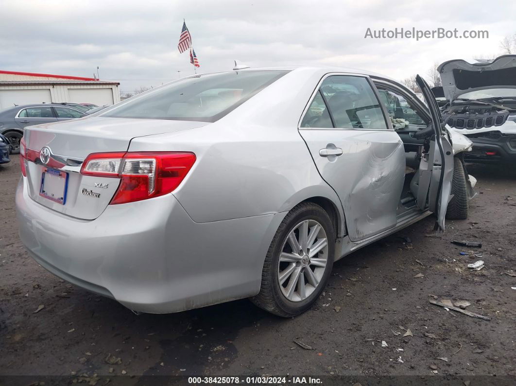 2012 Toyota Camry Xle V6 Silver vin: 4T1BK1FK1CU521089