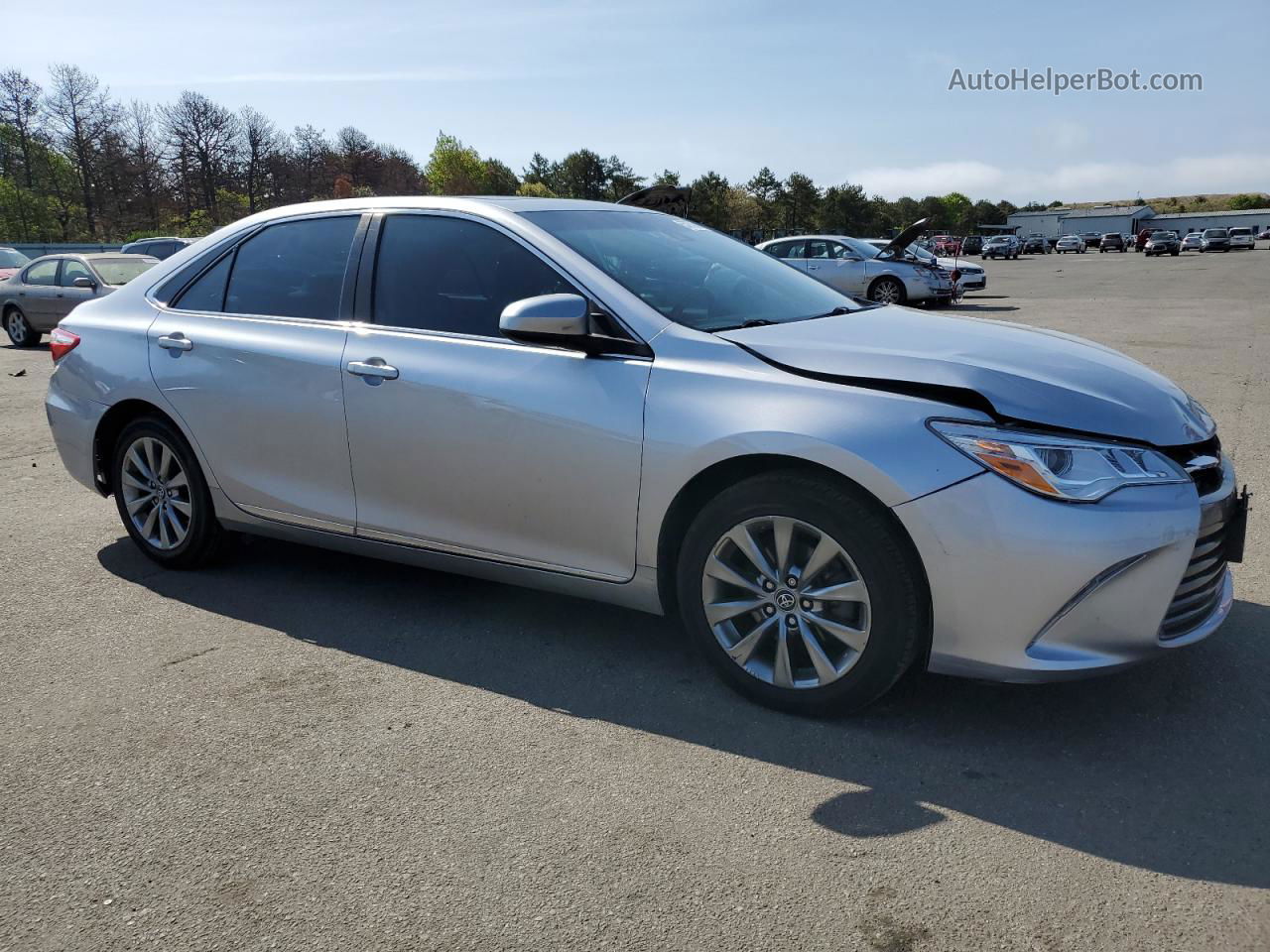 2017 Toyota Camry Xse Silver vin: 4T1BK1FK1HU583471