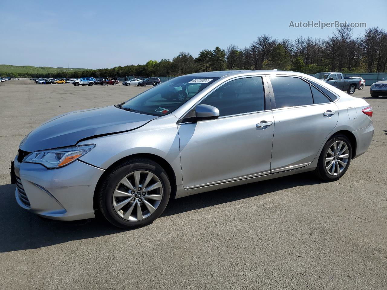 2017 Toyota Camry Xse Silver vin: 4T1BK1FK1HU583471