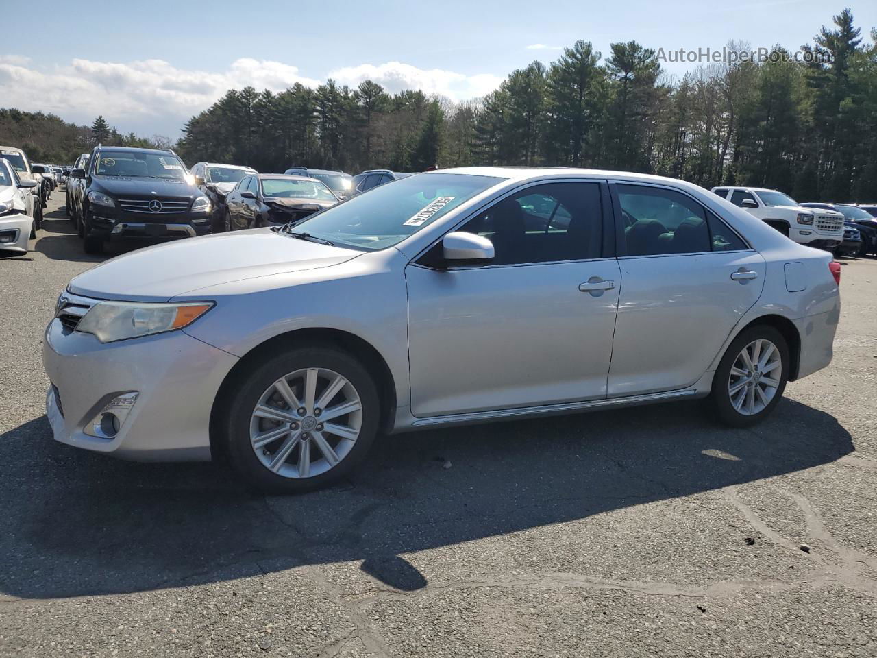 2012 Toyota Camry Se Серебряный vin: 4T1BK1FK2CU007915