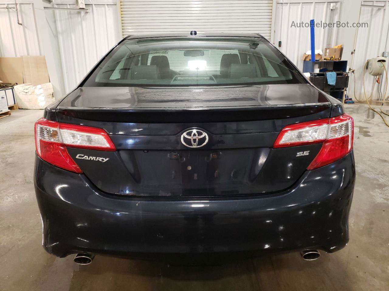 2012 Toyota Camry Se Синий vin: 4T1BK1FK2CU508710