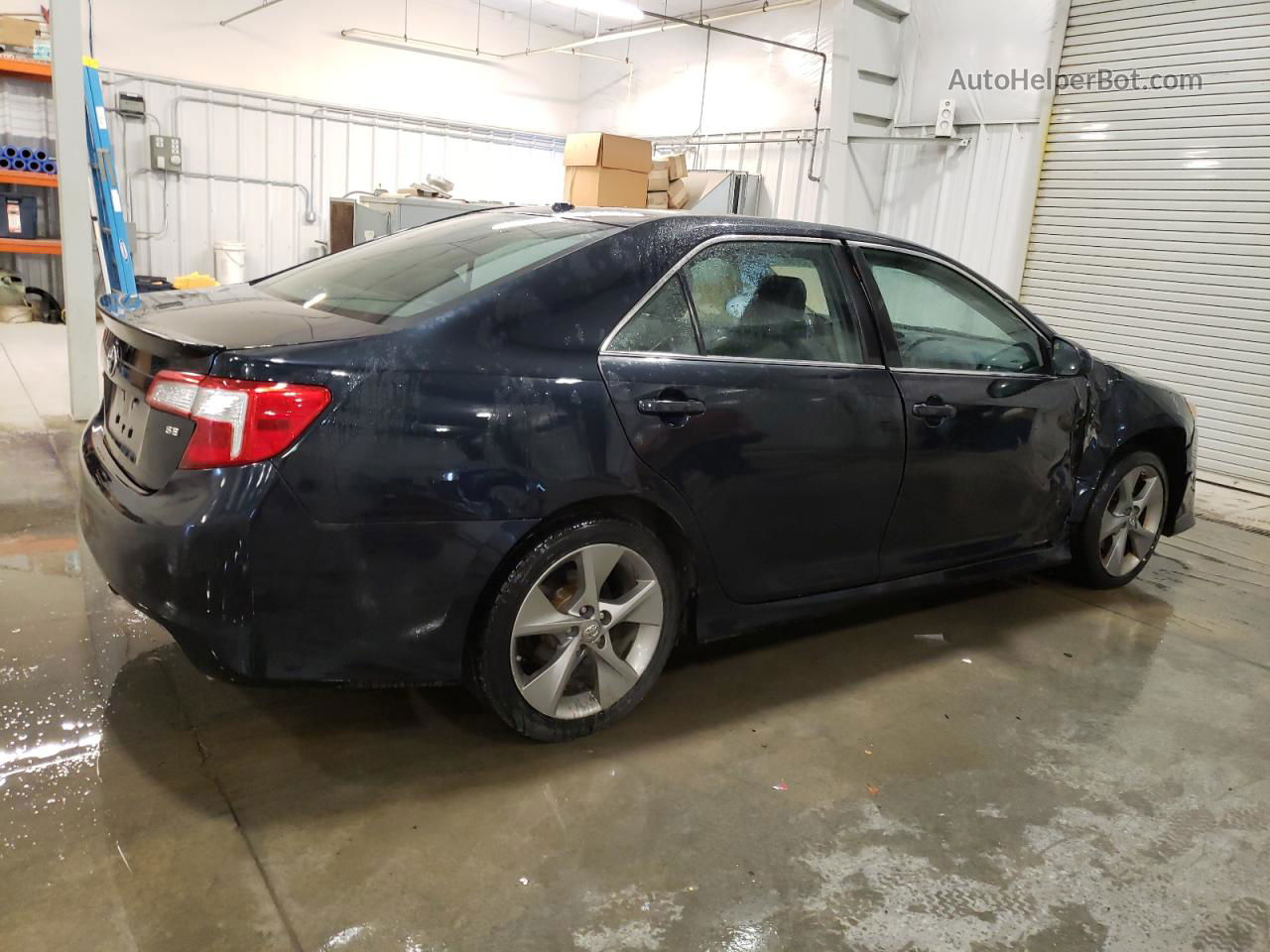 2012 Toyota Camry Se Blue vin: 4T1BK1FK2CU508710