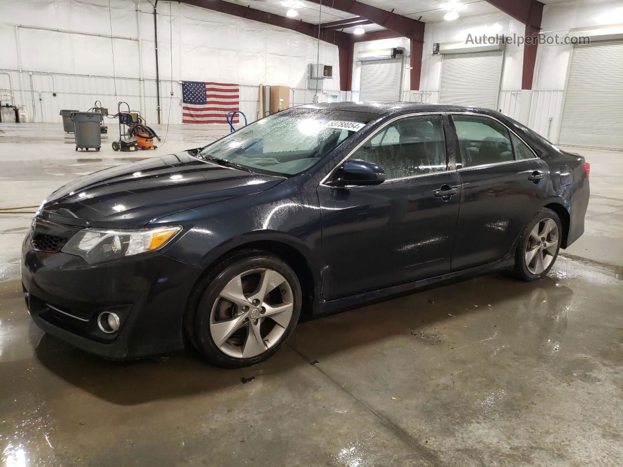 2012 Toyota Camry Se Blue vin: 4T1BK1FK2CU508710