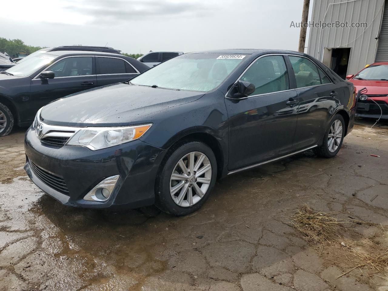 2013 Toyota Camry Se Синий vin: 4T1BK1FK2DU534452