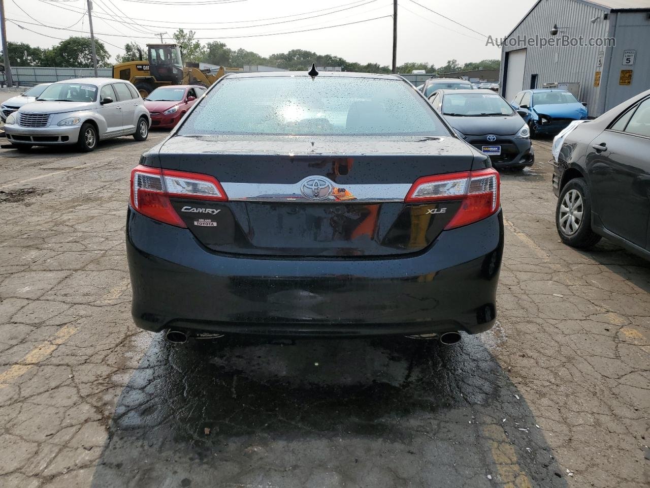 2012 Toyota Camry Se Black vin: 4T1BK1FK3CU501619