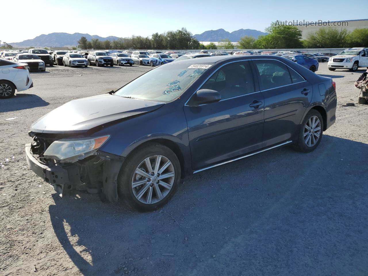 2014 Toyota Camry Se Синий vin: 4T1BK1FK3EU549043