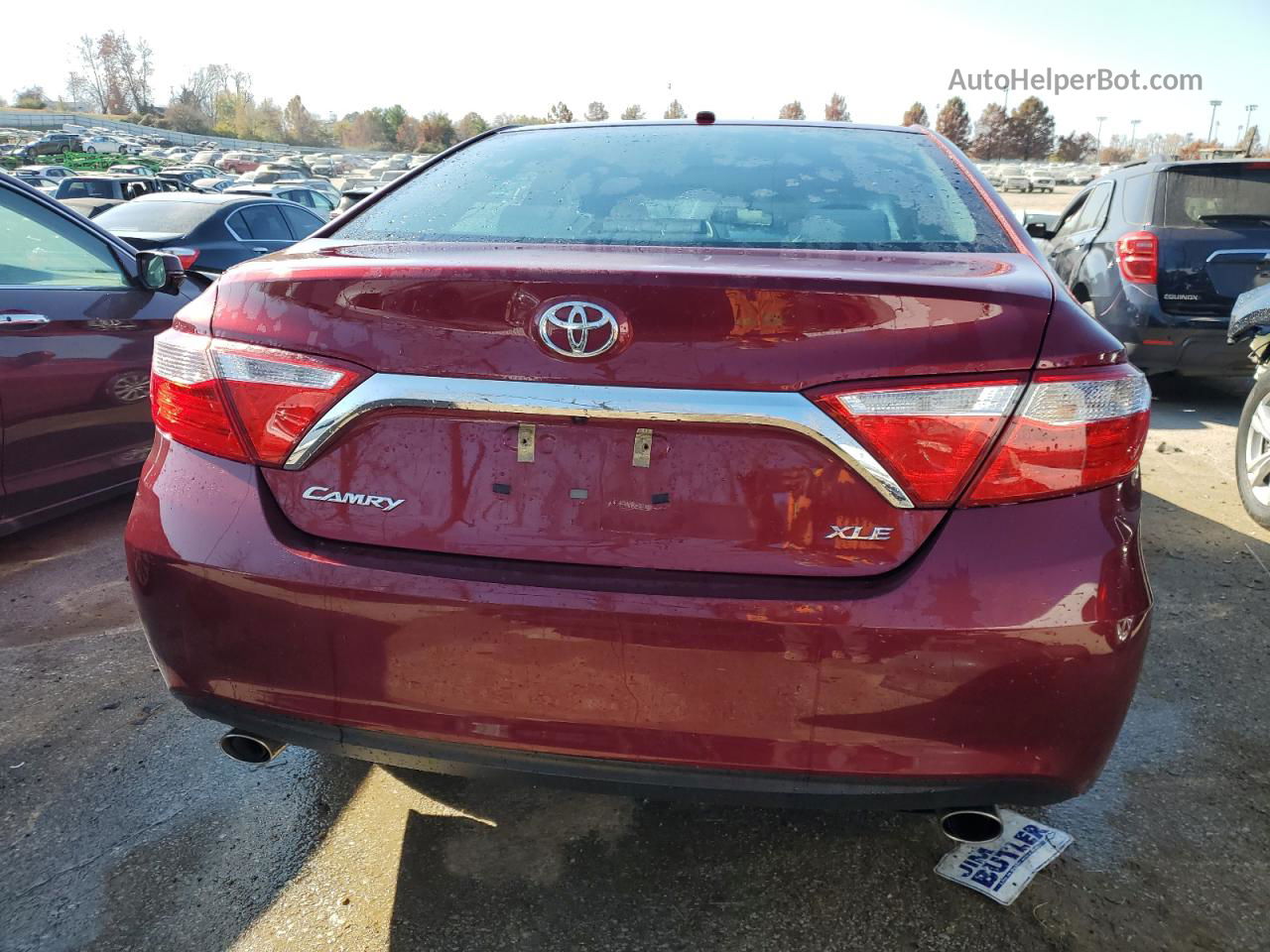 2016 Toyota Camry Xse Red vin: 4T1BK1FK3GU569439