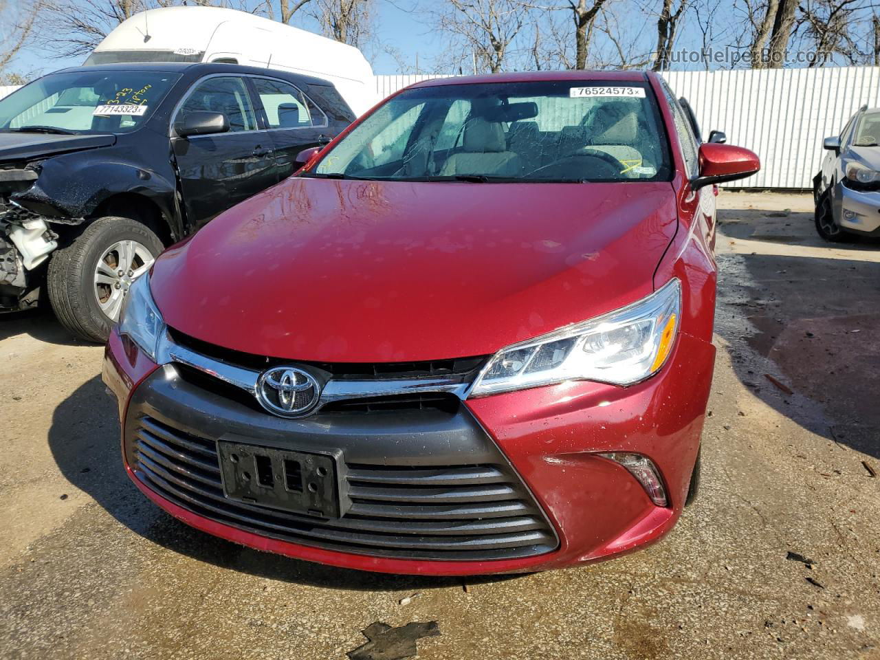 2016 Toyota Camry Xse Red vin: 4T1BK1FK3GU569439