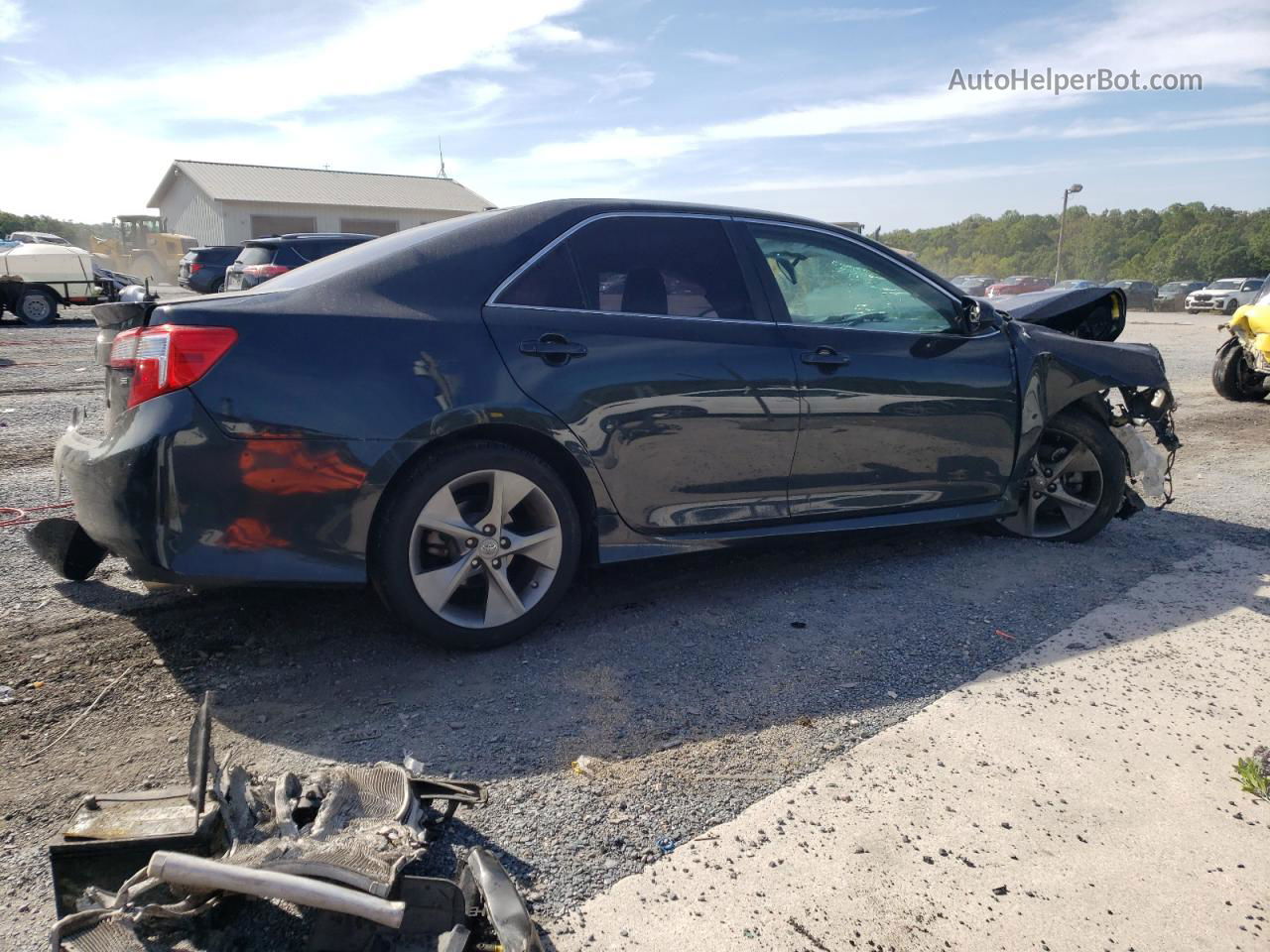 2012 Toyota Camry Se Black vin: 4T1BK1FK4CU002182