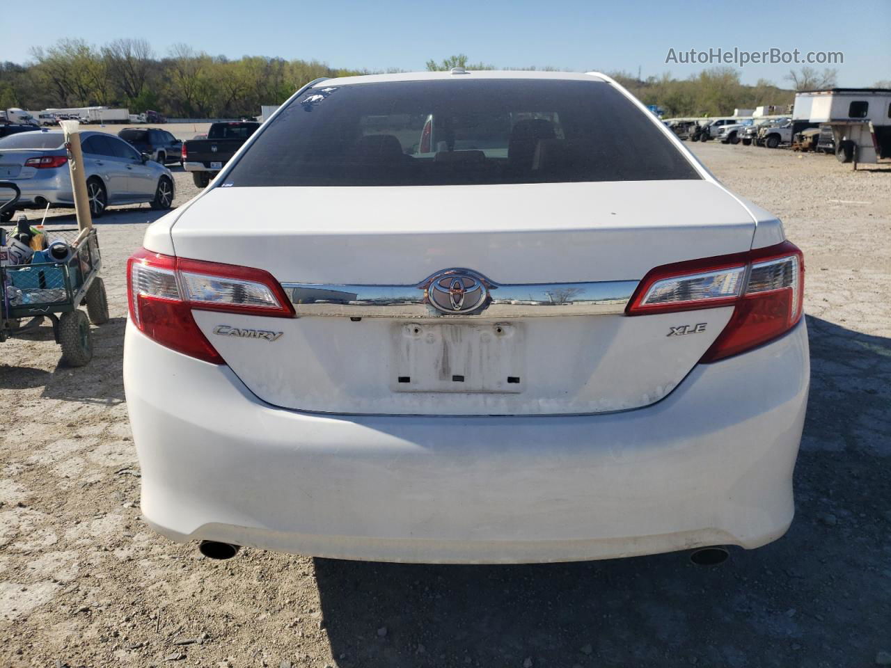 2012 Toyota Camry Se Белый vin: 4T1BK1FK4CU013991