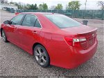 2012 Toyota Camry Se V6 Red vin: 4T1BK1FK4CU515836