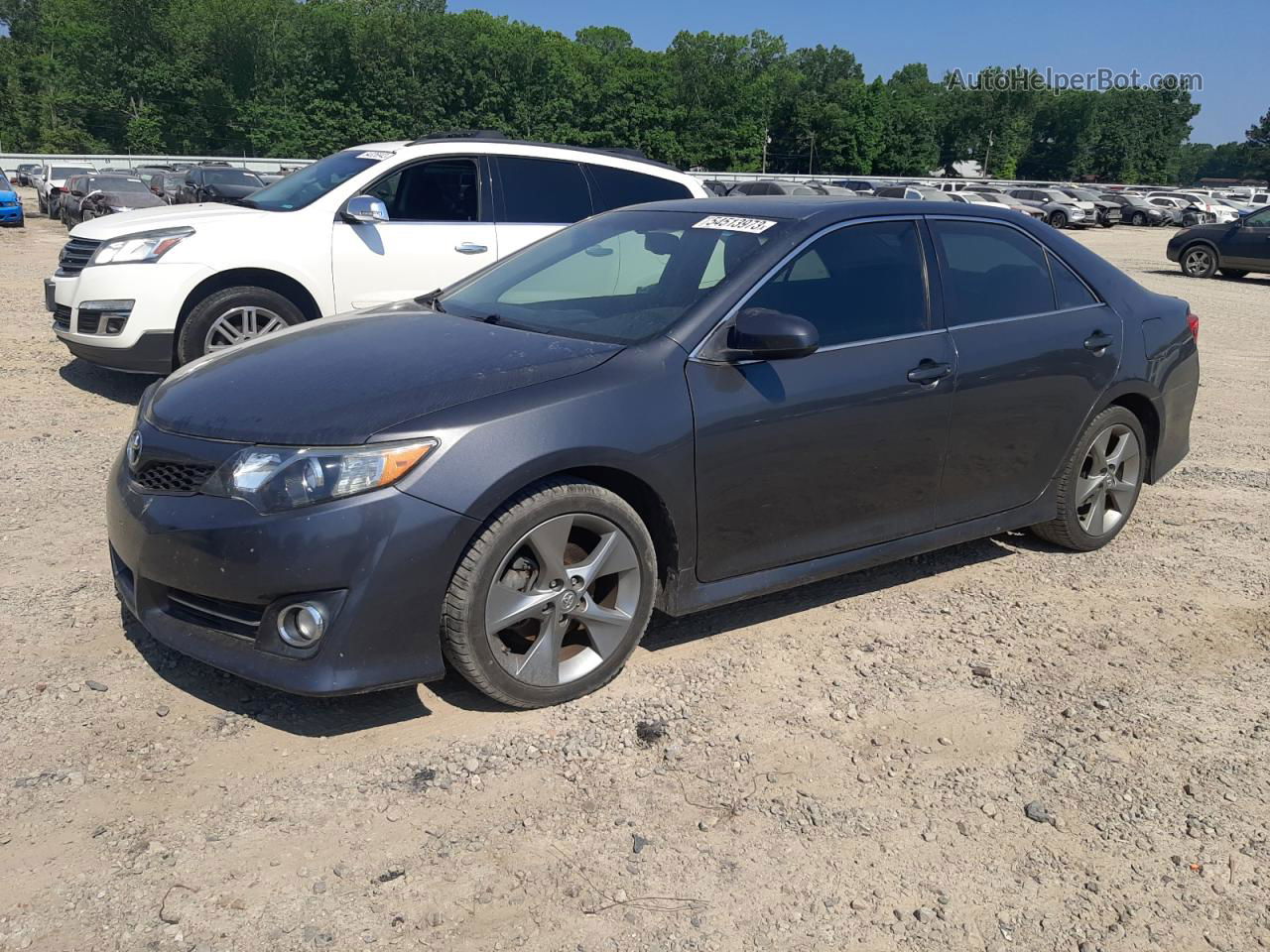 2012 Toyota Camry Se Charcoal vin: 4T1BK1FK5CU012204