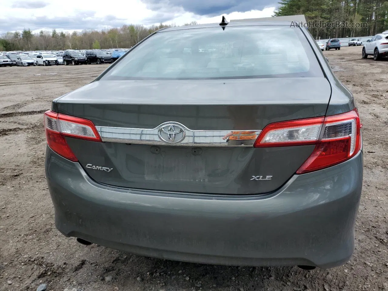 2012 Toyota Camry Se Green vin: 4T1BK1FK5CU505428