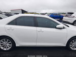 2014 Toyota Camry Xle V6 White vin: 4T1BK1FK5EU024808