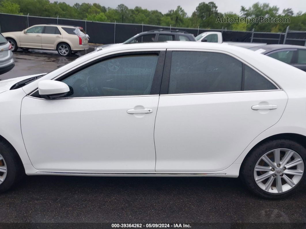 2014 Toyota Camry Xle V6 White vin: 4T1BK1FK5EU024808