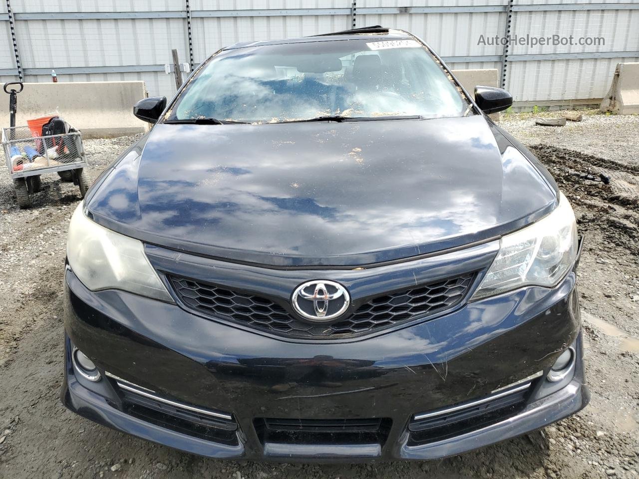 2014 Toyota Camry Se Black vin: 4T1BK1FK5EU026946