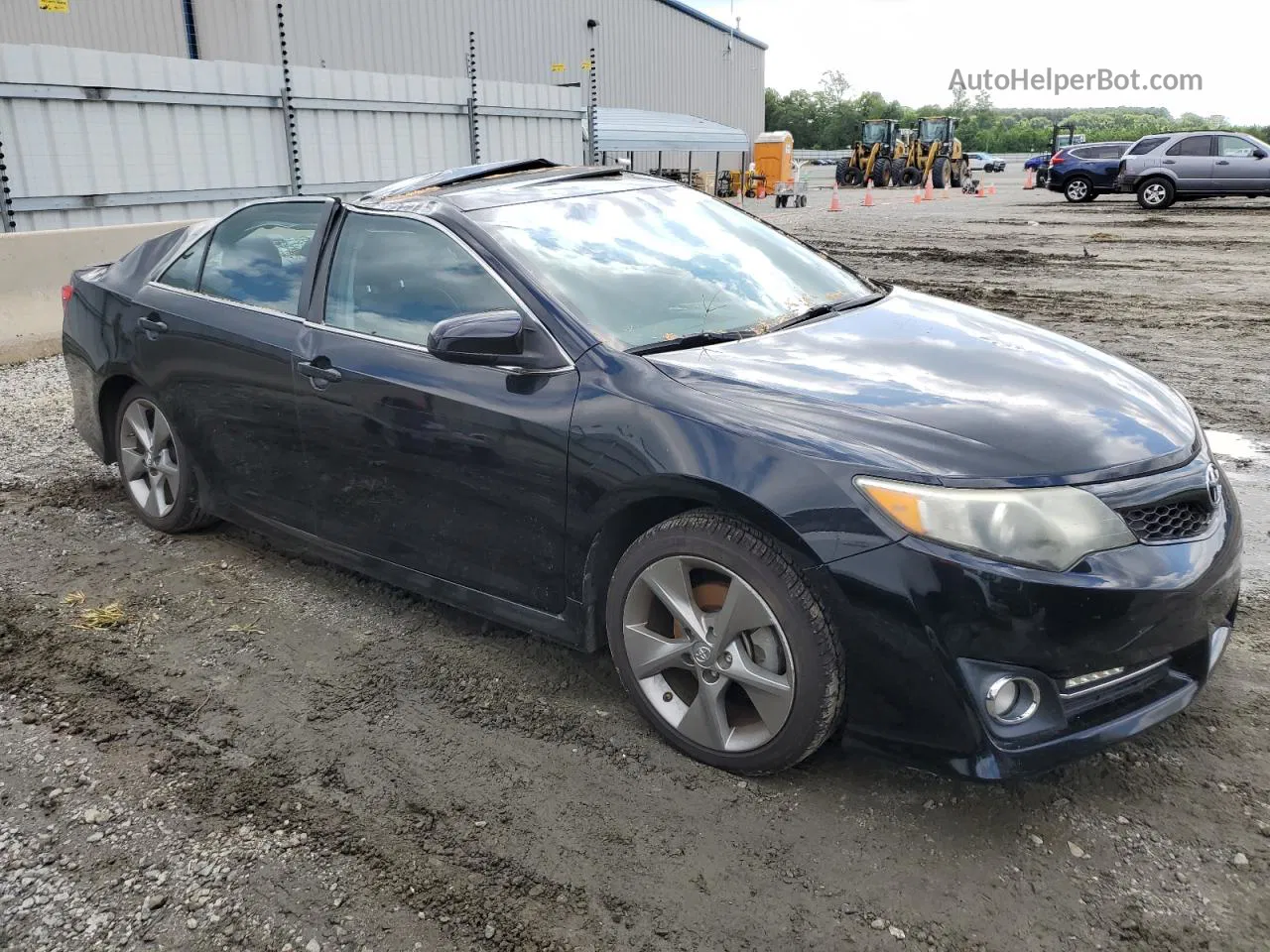 2014 Toyota Camry Se Black vin: 4T1BK1FK5EU026946