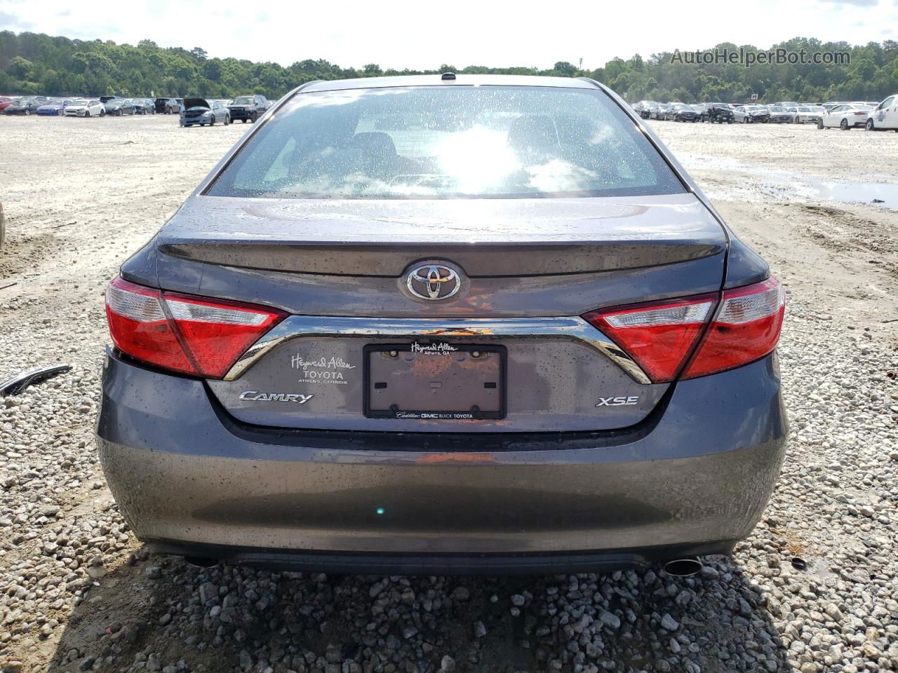 2016 Toyota Camry Xse Gray vin: 4T1BK1FK5GU030448