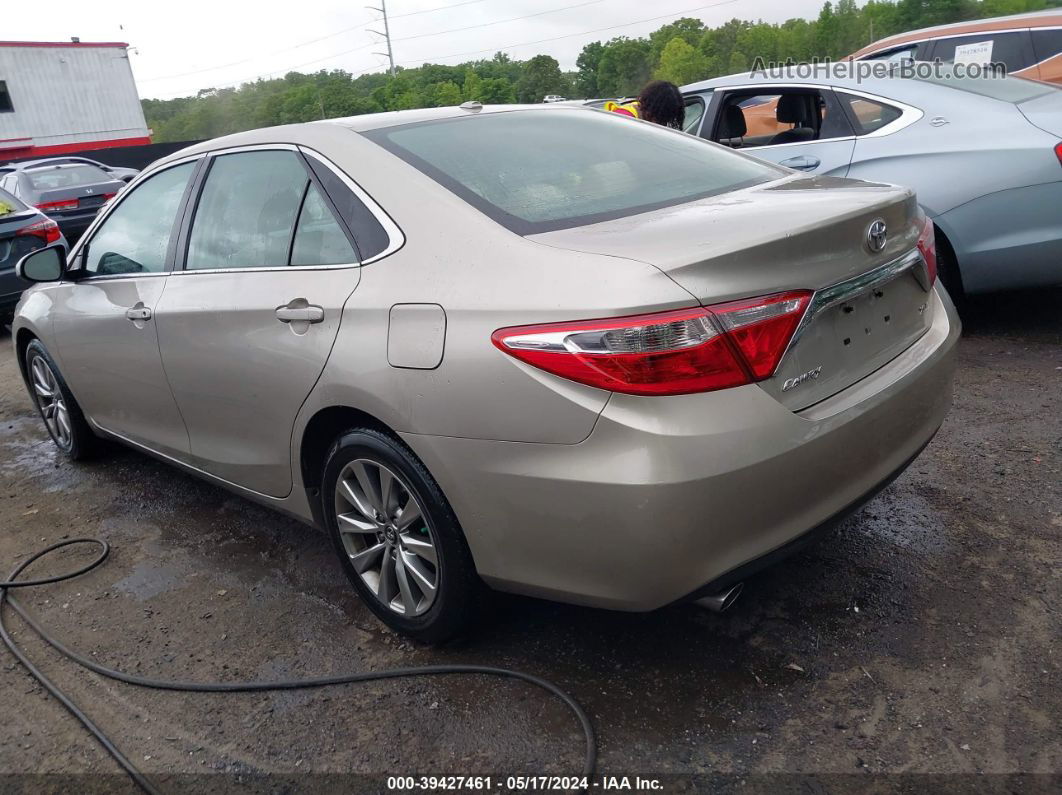 2017 Toyota Camry Xle V6 Gold vin: 4T1BK1FK5HU031522