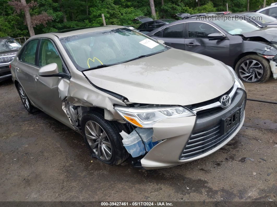 2017 Toyota Camry Xle V6 Gold vin: 4T1BK1FK5HU031522