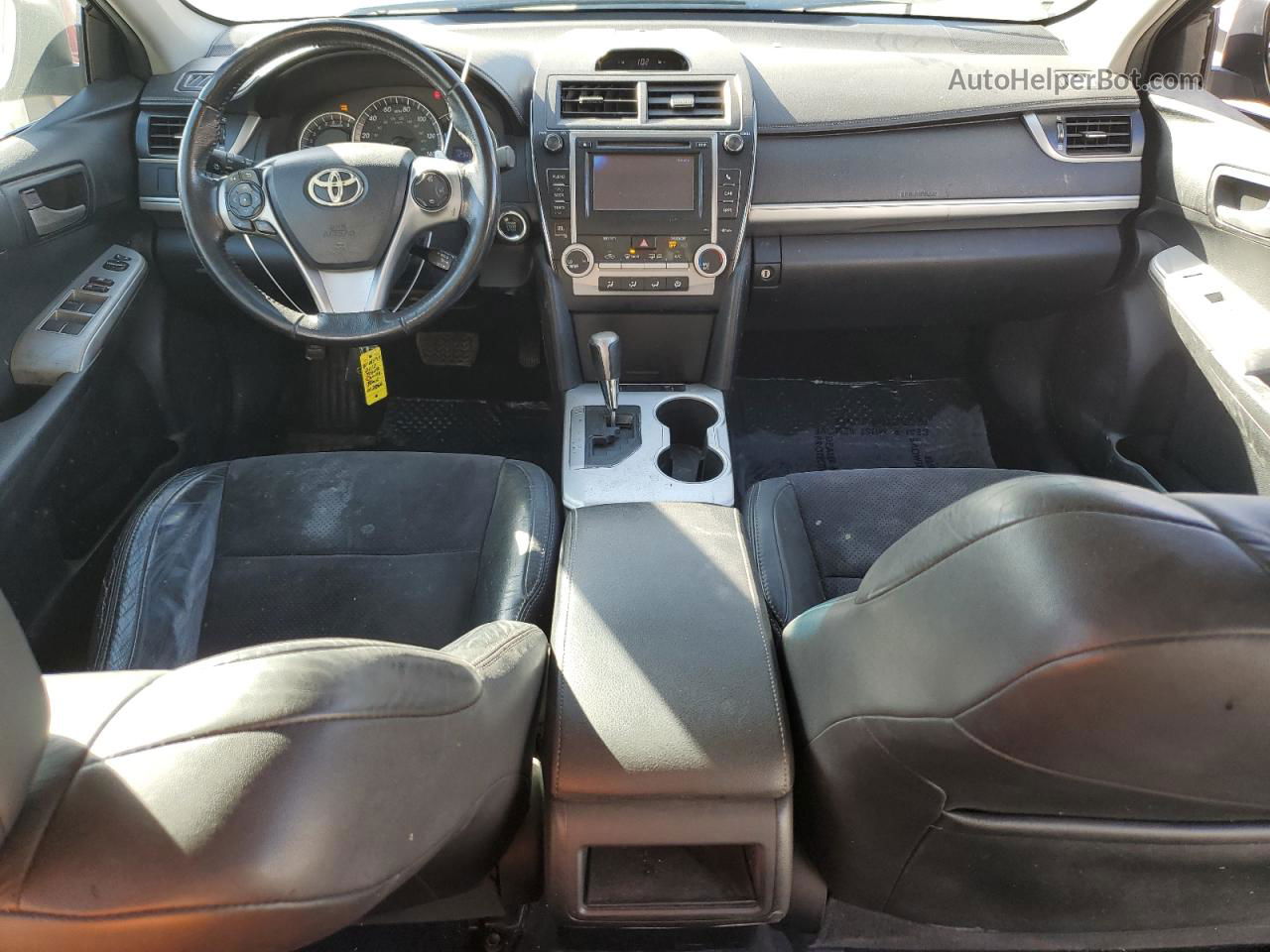 2012 Toyota Camry Se Черный vin: 4T1BK1FK6CU003866