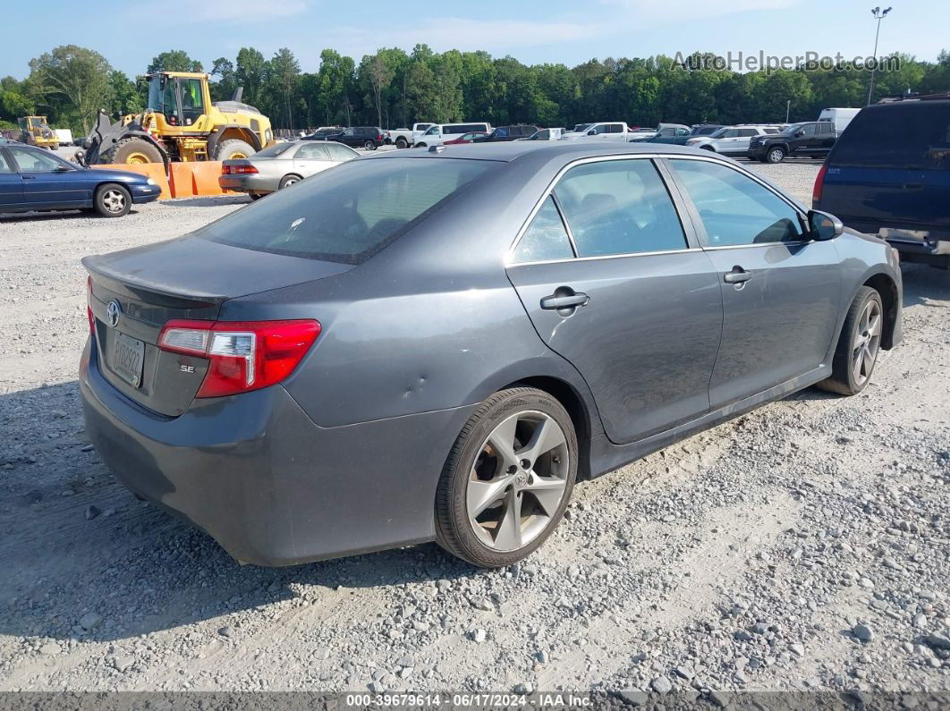 2012 Toyota Camry Se V6 Серый vin: 4T1BK1FK6CU003978