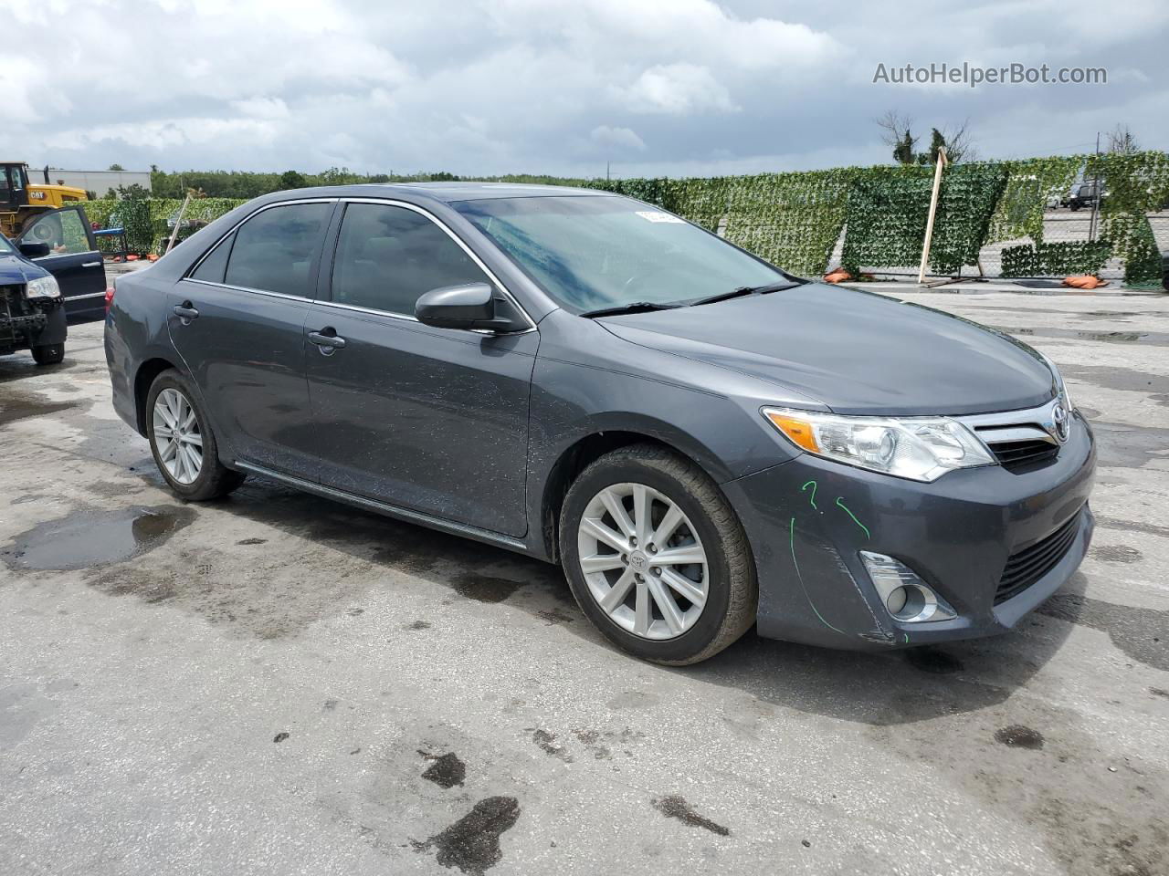 2012 Toyota Camry Se Charcoal vin: 4T1BK1FK6CU014818