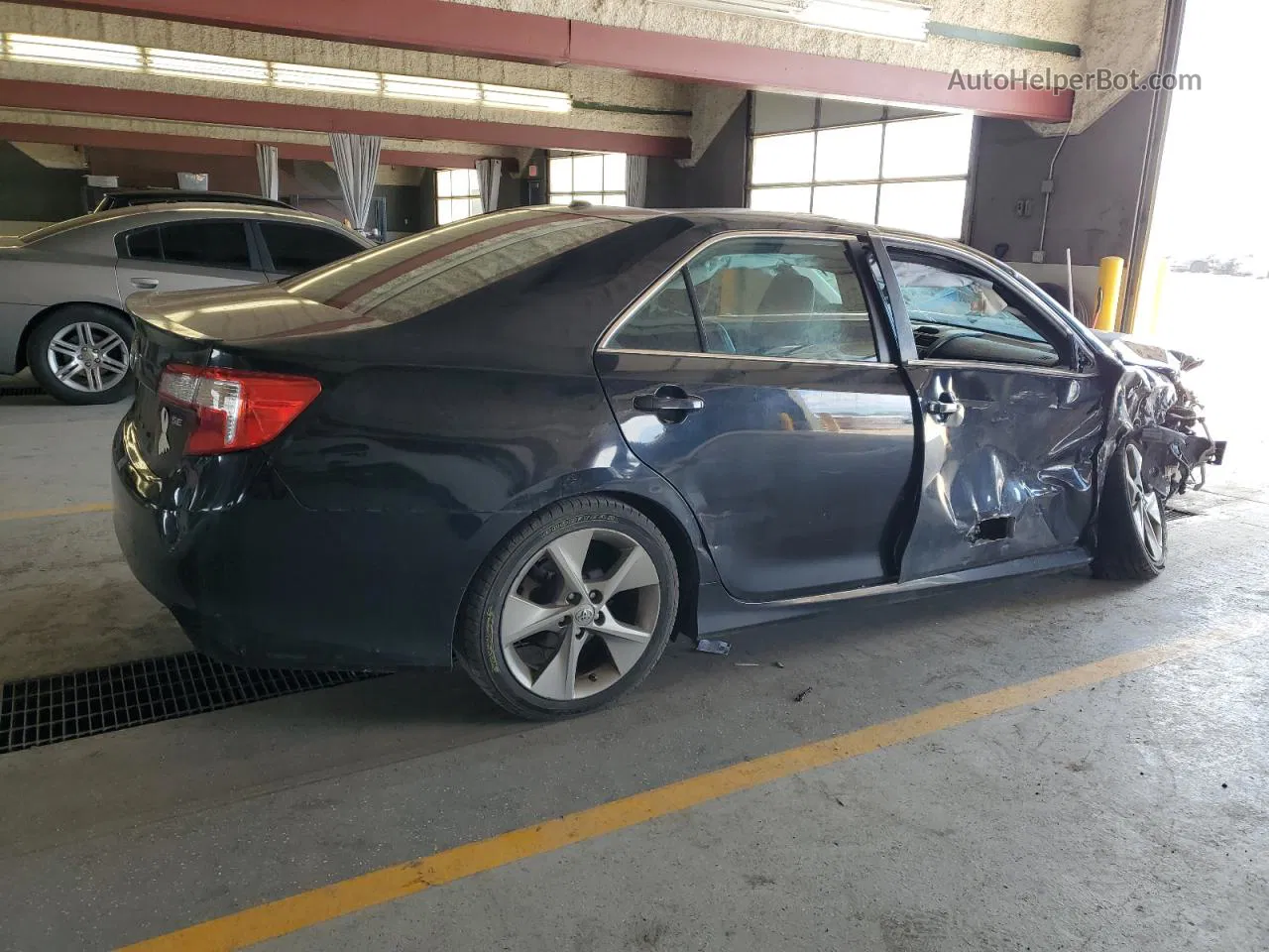 2014 Toyota Camry Se Black vin: 4T1BK1FK6EU539140