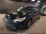 2016 Toyota Camry Xle V6 Blue vin: 4T1BK1FK6GU569824