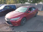 2016 Toyota Camry Xse/xle Red vin: 4T1BK1FK6GU572478