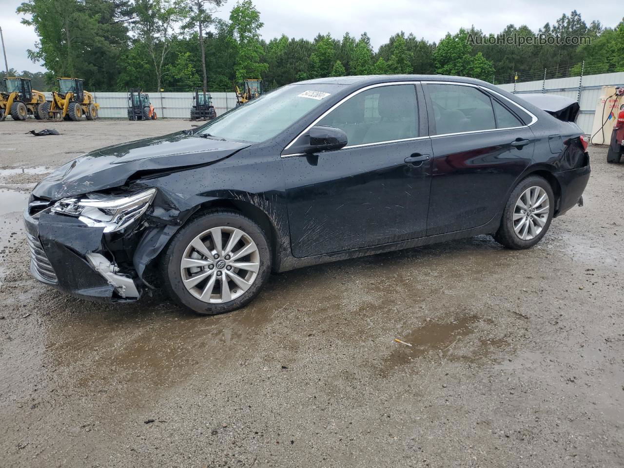 2017 Toyota Camry Xse Black vin: 4T1BK1FK6HU584566