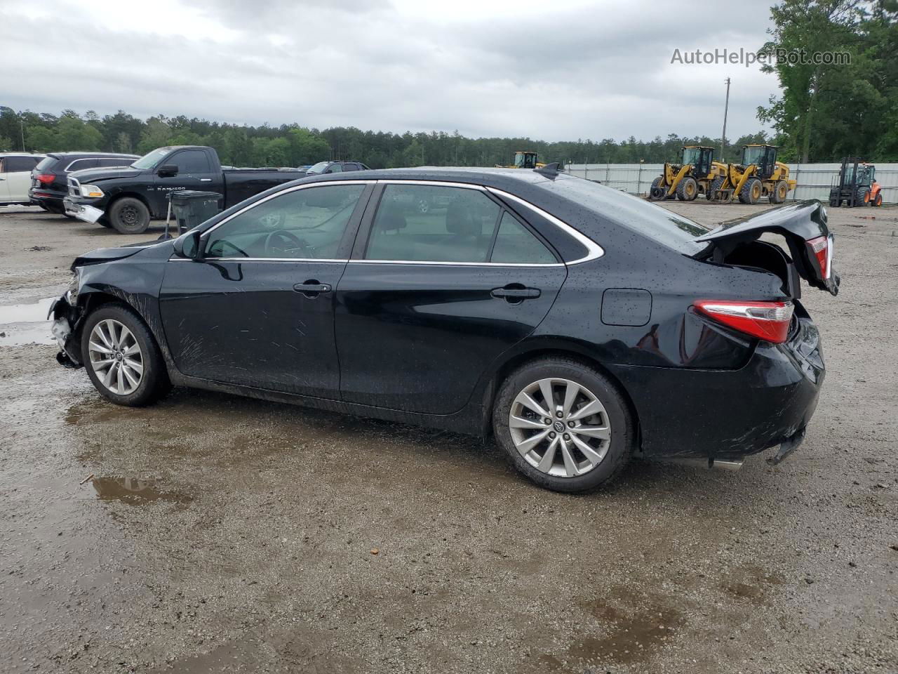 2017 Toyota Camry Xse Black vin: 4T1BK1FK6HU584566