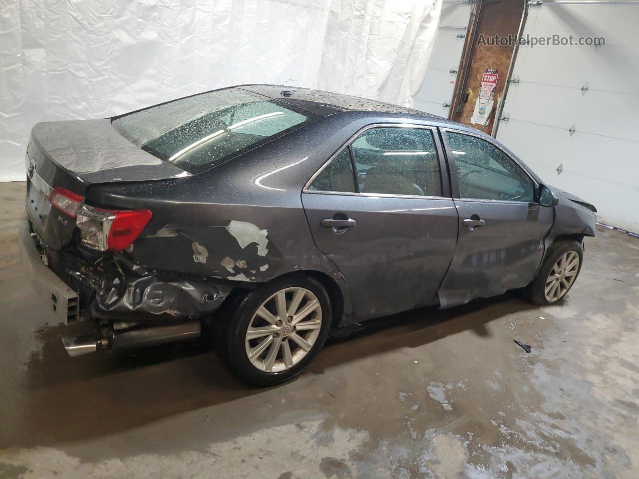 2012 Toyota Camry Se Серый vin: 4T1BK1FK7CU520903