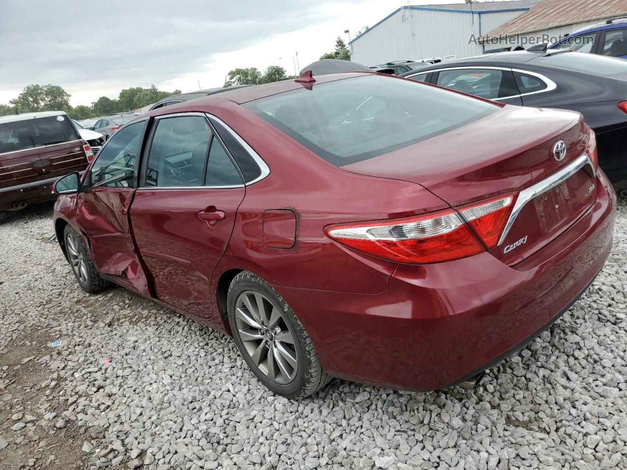 2016 Toyota Camry Xse Red vin: 4T1BK1FK7GU576751