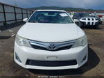 2012 Toyota Camry Xle V6 White vin: 4T1BK1FK8CU520893