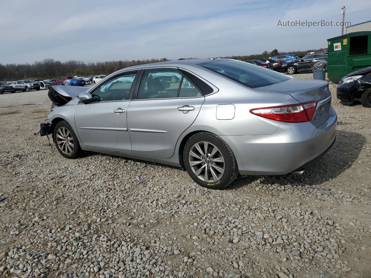 2016 Toyota Camry Xse Silver vin: 4T1BK1FK8GU571073