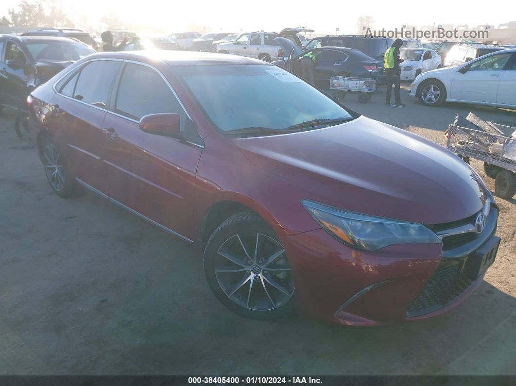 2016 Toyota Camry Xse V6 Red vin: 4T1BK1FK8GU576953