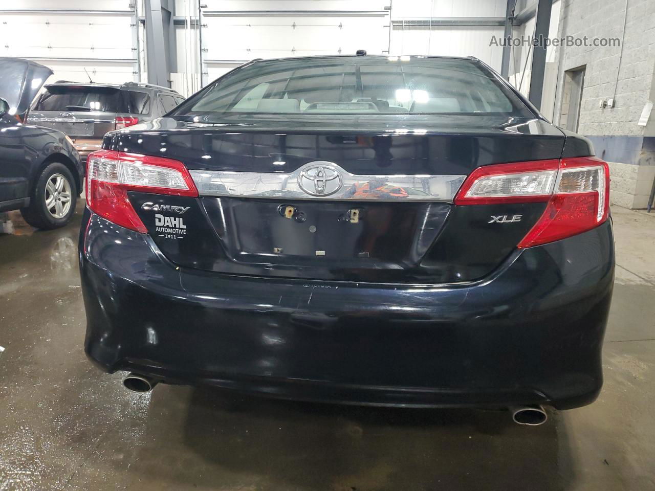 2012 Toyota Camry Se Black vin: 4T1BK1FK9CU020063