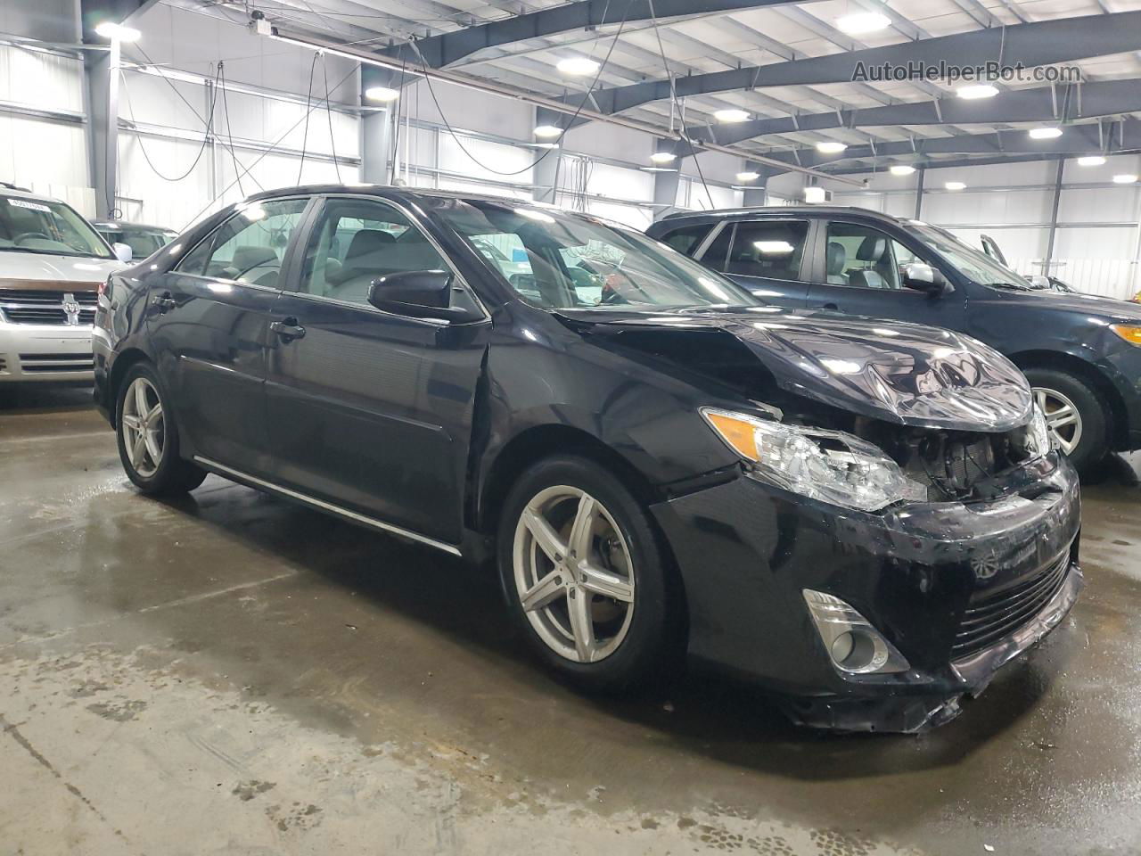 2012 Toyota Camry Se Черный vin: 4T1BK1FK9CU020063