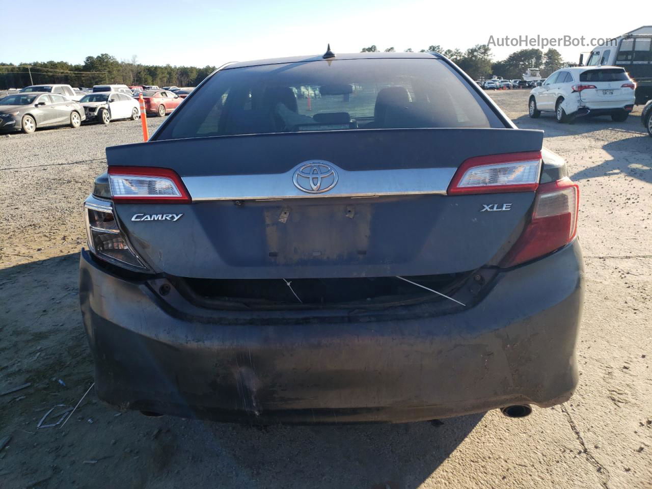 2012 Toyota Camry Se Gray vin: 4T1BK1FK9CU514648