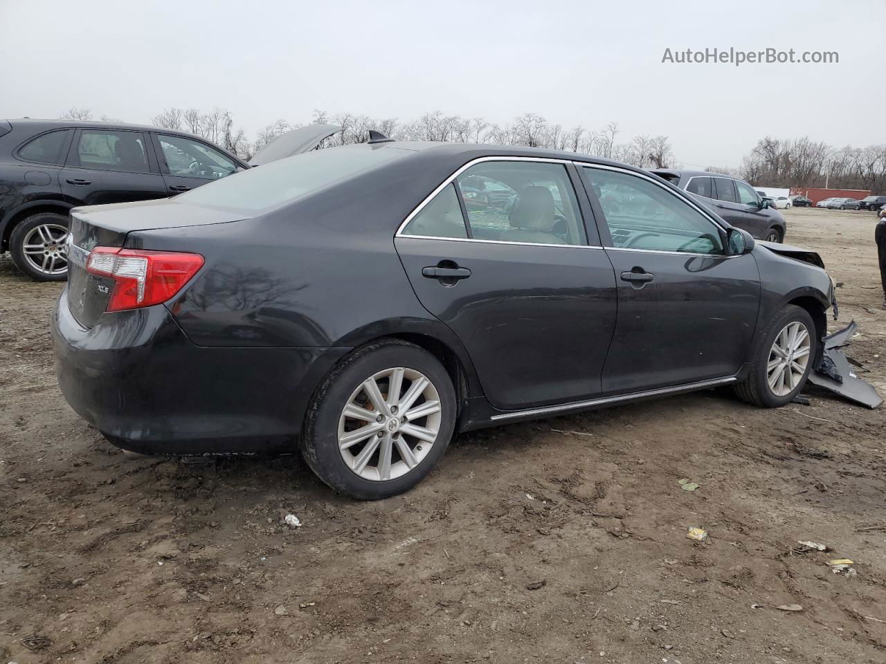 2012 Toyota Camry Se Black vin: 4T1BK1FK9CU518506