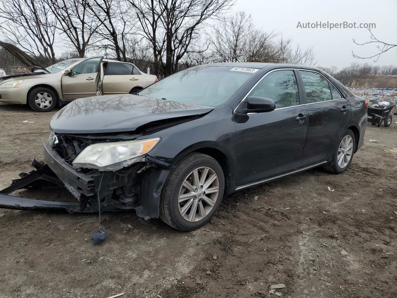 2012 Toyota Camry Se Black vin: 4T1BK1FK9CU518506