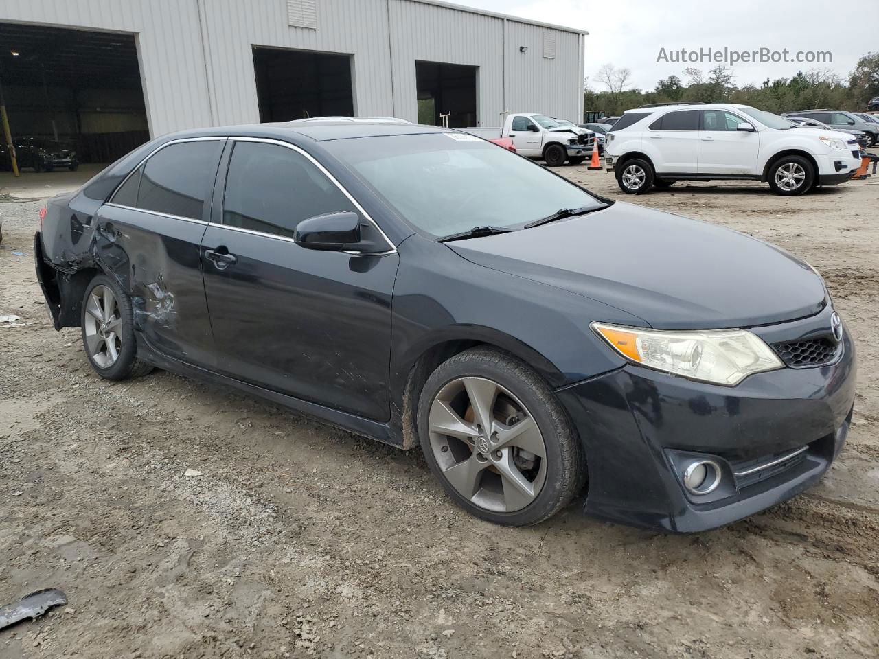 2013 Toyota Camry Se Blue vin: 4T1BK1FK9DU021943