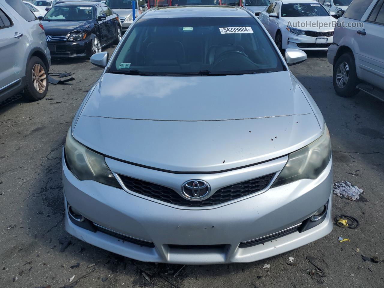 2013 Toyota Camry Se Серебряный vin: 4T1BK1FK9DU530060